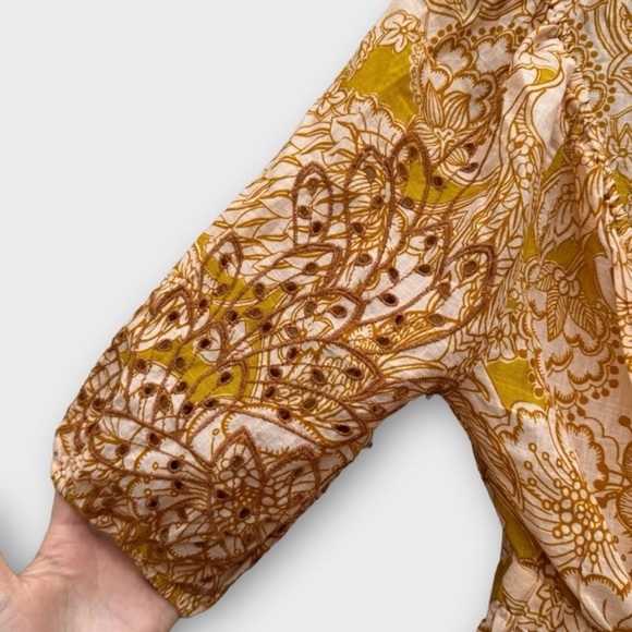 Anthropologie Ember Kaftan in Yellow - Picture 4 of 8